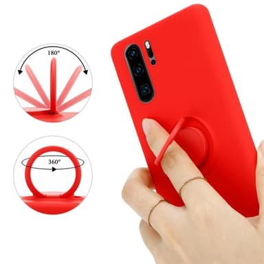 Skal Huawei P30 PRO Fodral Case (Röd)