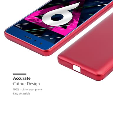 Skal Honor 9 Fodral Case (Röd)