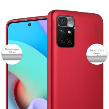 Skal Xiaomi RedMi 10 Fodral Case (Röd)
