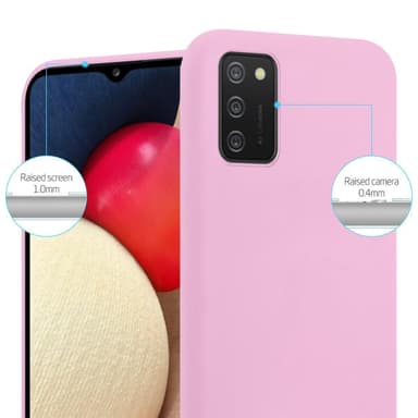 Skal Samsung Galaxy A02s Fodral Case (Rosa)