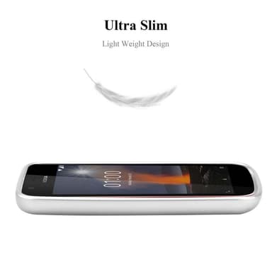Skal Nokia 1 2018 Fodral Case (Silver)
