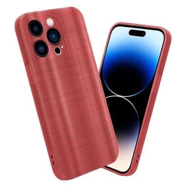 iPhone 14 PRO MAX Skal Fodral Case (Röd)