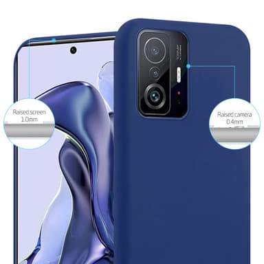 Skal Xiaomi 11T / 11T PRO Fodral Case (Blå)