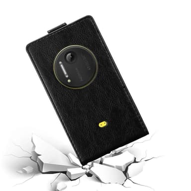 Nokia Lumia 1020 Flipfodral Skal (Svart)