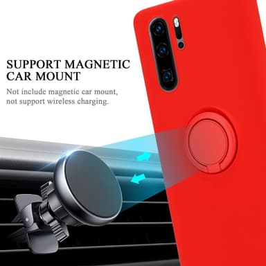Skal Huawei P30 PRO Fodral Case (Röd)