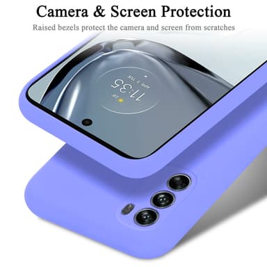 Motorola MOTO G62 5G Skal Fodral Case (Lila)