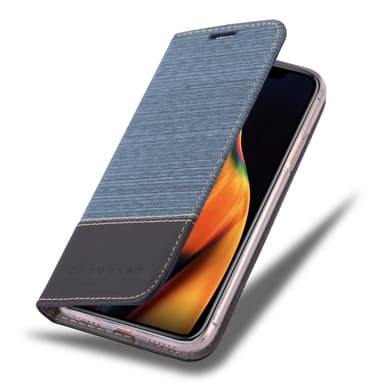 iPhone 13 PRO Plånboksfodral Skal (Blå)