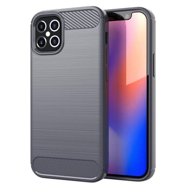 iPhone 12 PRO MAX Skal Fodral Case (Grå)