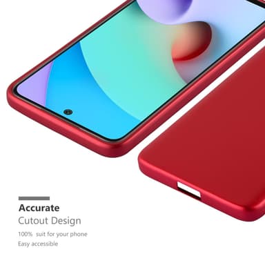 Skal Xiaomi RedMi 10 Fodral Case (Röd)