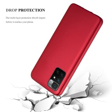 Skal Xiaomi RedMi 10 Fodral Case (Röd)