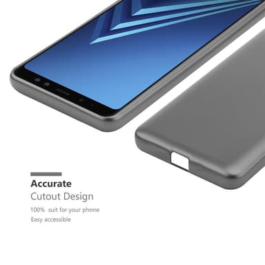Skal Samsung Galaxy A8 2018 Fodral Case (Grå)