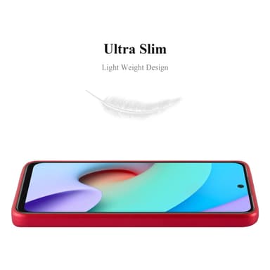 Skal Xiaomi RedMi 10 Fodral Case (Röd)