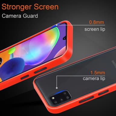 Samsung Galaxy A31 Skal Fodral Case (Transparent)