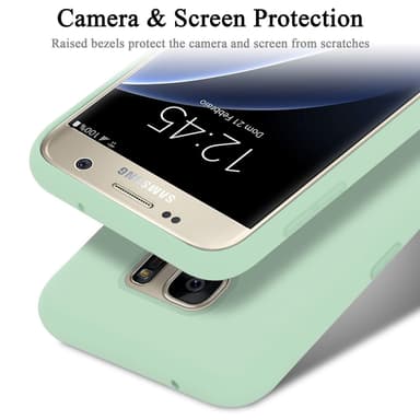 Samsung Galaxy S7 Skal Fodral Case (Grön)