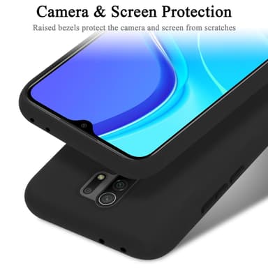 Xiaomi RedMi 9 Skal Fodral Case (Svart)