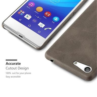 Sony Xperia M5 Skal Fodral Case (Brun)