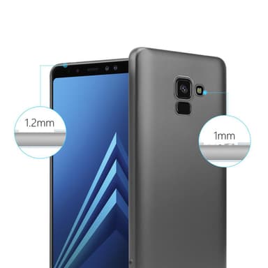 Skal Samsung Galaxy A8 2018 Fodral Case (Grå)