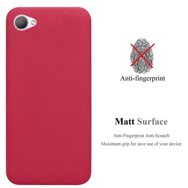 Skal HTC Desire 12 Fodral Case (Röd)