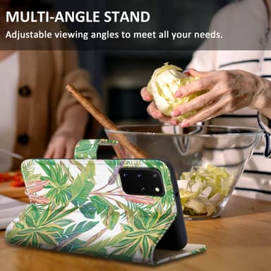 Samsung Galaxy S20 PLUS Plånboksfodral Skal (Grön)