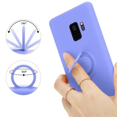 Skal Samsung Galaxy S9 Fodral Case (Lila)