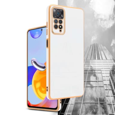 Xiaomi RedMi NOTE 11 PRO 4G / 5G Skal Fodral Case (Vit)