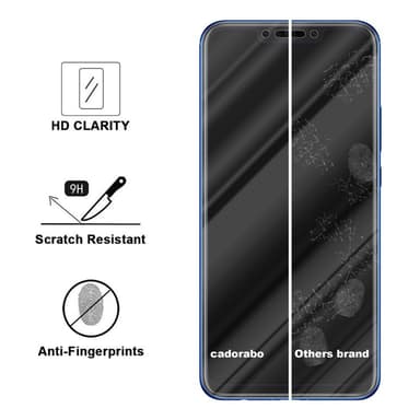 Huawei P SMART PLUS 2019 Skyddsglas Skyddsfilm