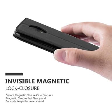 Motorola MOTO C Skal Fodral Case (Svart)