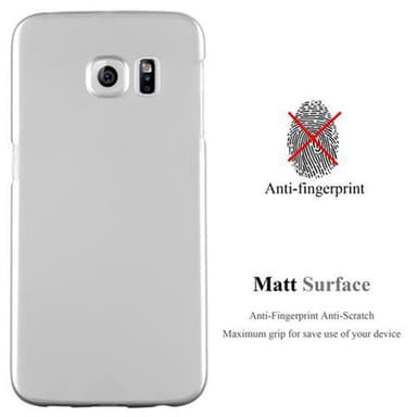 Samsung Galaxy S6 EDGE Skal Fodral Case (Silver)