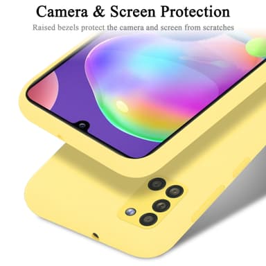 Samsung Galaxy A31 Skal Fodral Case (Gul)