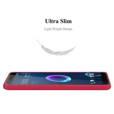 Skal HTC Desire 12 Fodral Case (Röd)