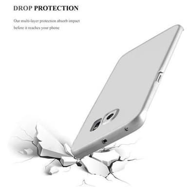 Samsung Galaxy S6 EDGE Skal Fodral Case (Silver)