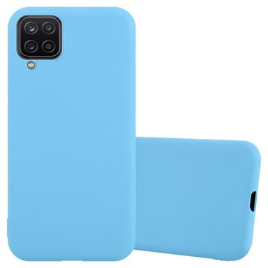 Skal Samsung Galaxy A12 / M12 Fodral Case (Blå)