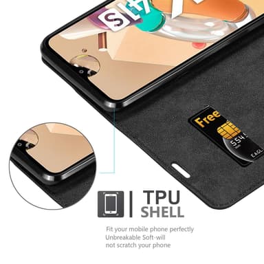 LG K41S Skal Fodral Case (Svart)