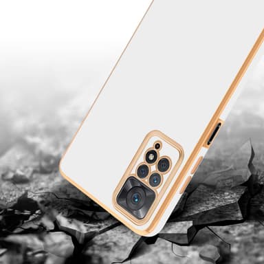 Xiaomi RedMi NOTE 11 PRO 4G / 5G Skal Fodral Case (Vit)