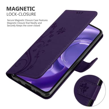 Motorola EDGE 30 NEO Plånboksfodral Skal (Lila)