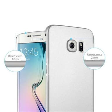 Samsung Galaxy S6 EDGE Skal Fodral Case (Silver)