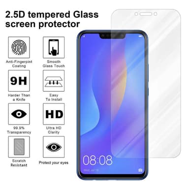 Huawei P SMART PLUS 2019 Skyddsglas Skyddsfilm