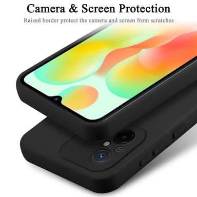 Redmi 12C Skal Fodral Case (Svart)