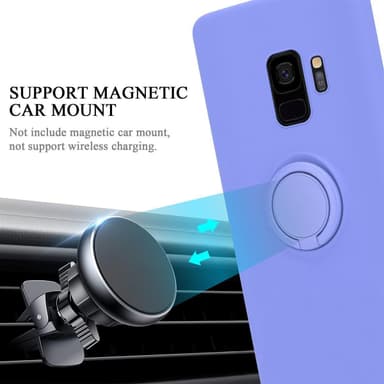 Skal Samsung Galaxy S9 Fodral Case (Lila)