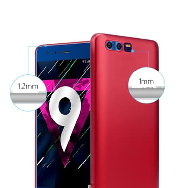 Skal Honor 9 Fodral Case (Röd)