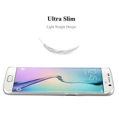 Samsung Galaxy S6 EDGE Skal Fodral Case (Silver)