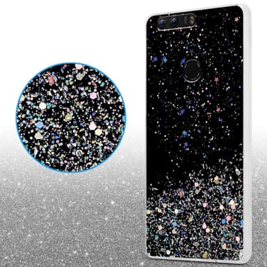 Honor 8 / 8 PREMIUM Skal Fodral Case (Svart)