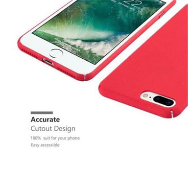 iPhone 7 PLUS / 7S PLUS / 8 PLUS Skal Fodral Case (Röd)