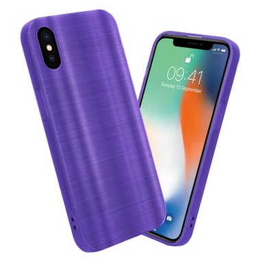 iPhone X / XS Skal Fodral Case (Lila)