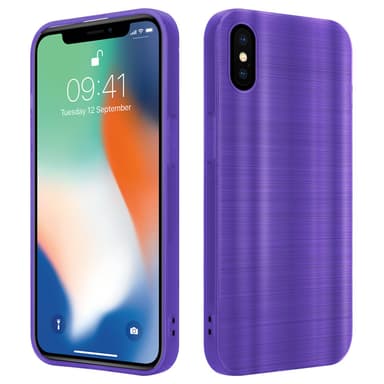 iPhone X / XS Skal Fodral Case (Lila)