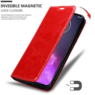 Motorola ONE PRO / ONE ZOOM Skal Fodral Case (Röd)