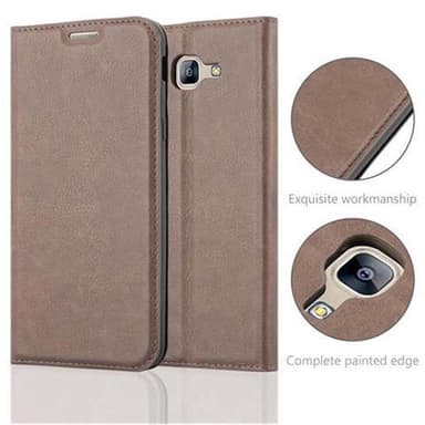 Samsung Galaxy A8 2016 Skal Fodral Case (Brun)