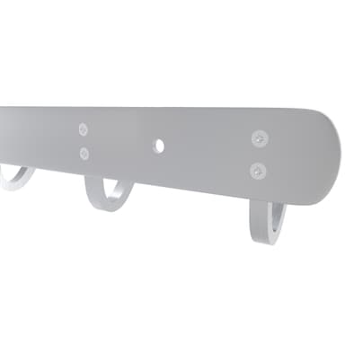 Klädstång Klädkrokar Klädhängare (modell d - 7 krokar)