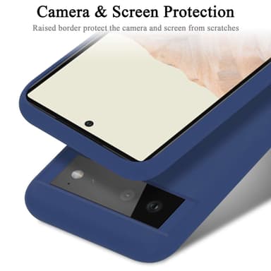 Google PIXEL 6 Skal Fodral Case (Blå)