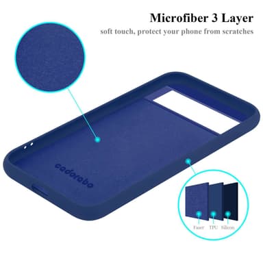 Google PIXEL 6 Skal Fodral Case (Blå)